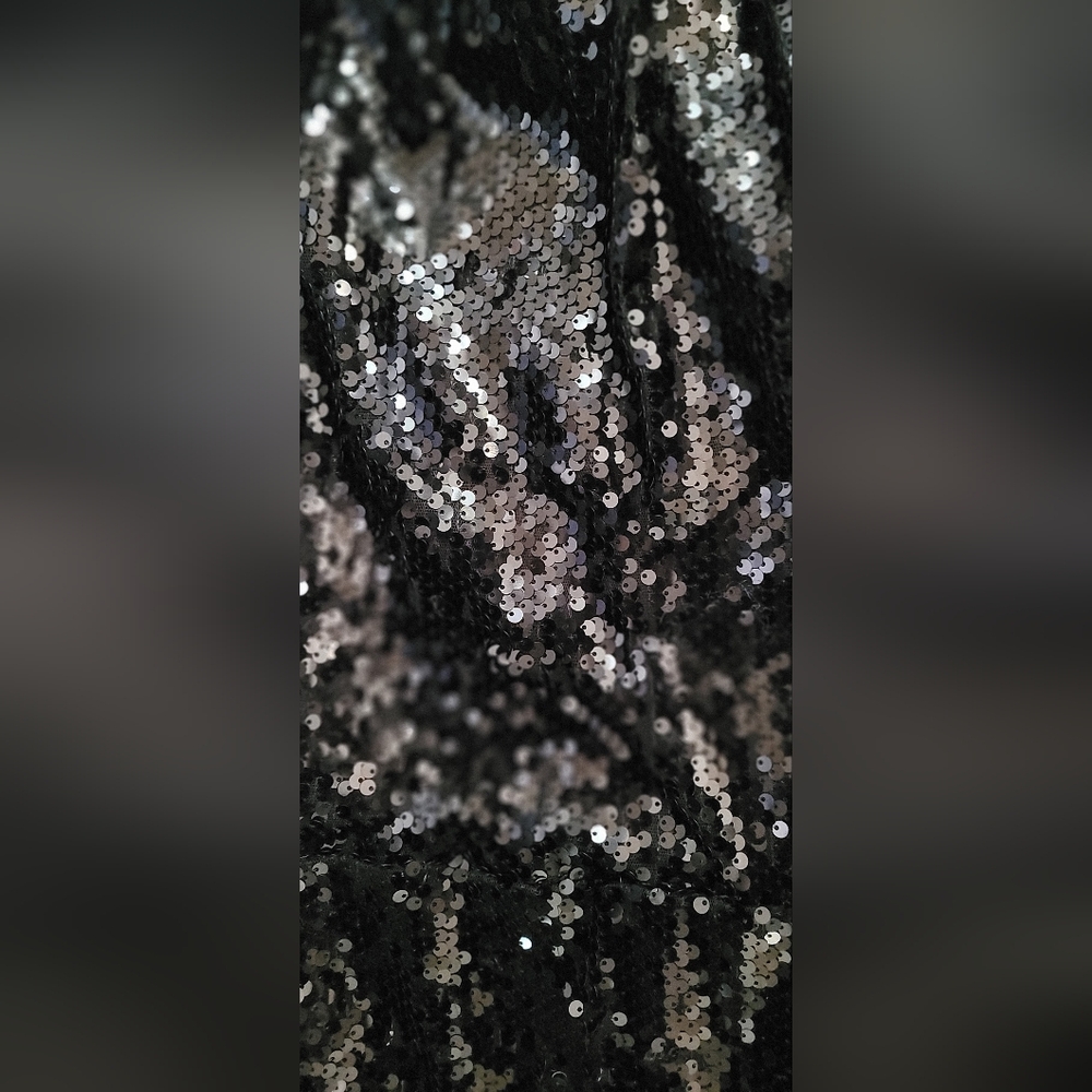 NWT! Fall Glam Sequin Barbiecore LBD Women's Party Dance Formal Minidress Small - Picture 13 of 17